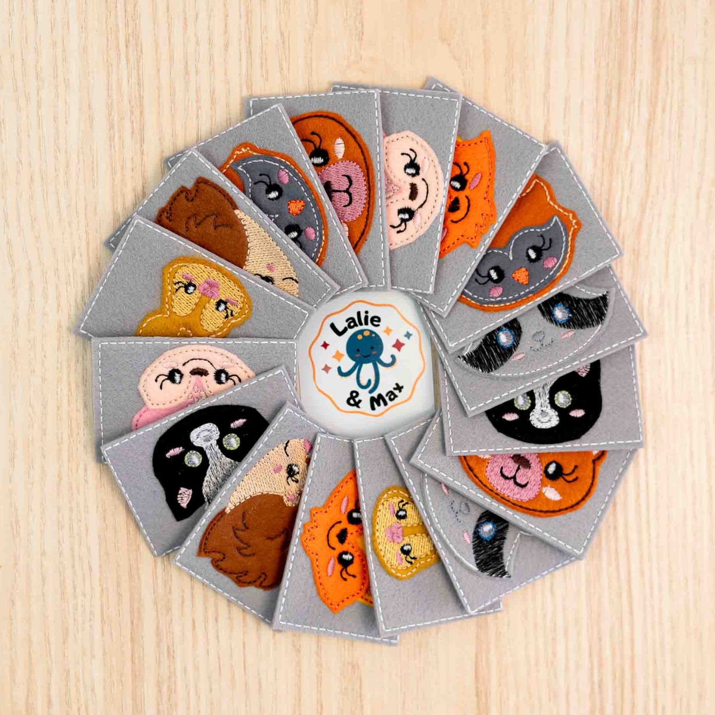 Jeu de Mémory - les animaux de la forêt